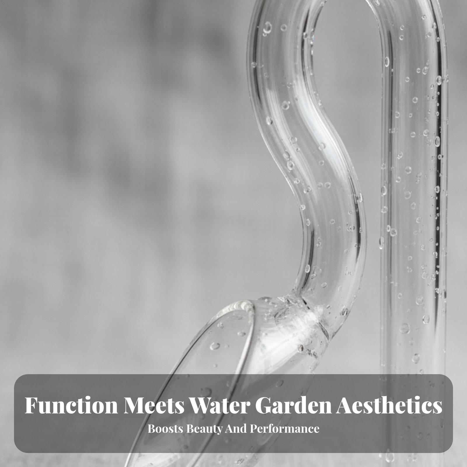 Aquarium Planted Tank Filter - Glas-Lily-Pipe Aquarium-Oberflächenabschäumer Einlass-Auslass-Anschluss für Kanisterfilter Pflanzentank