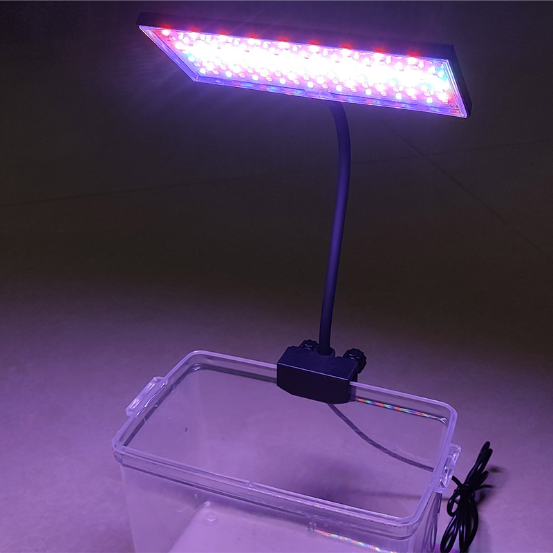 Aquarium Plant Light Spectrum - 3-Lichtfarben verstellbare Aquariumlampe Pflanzenwachstumslicht Vollspektrum LED