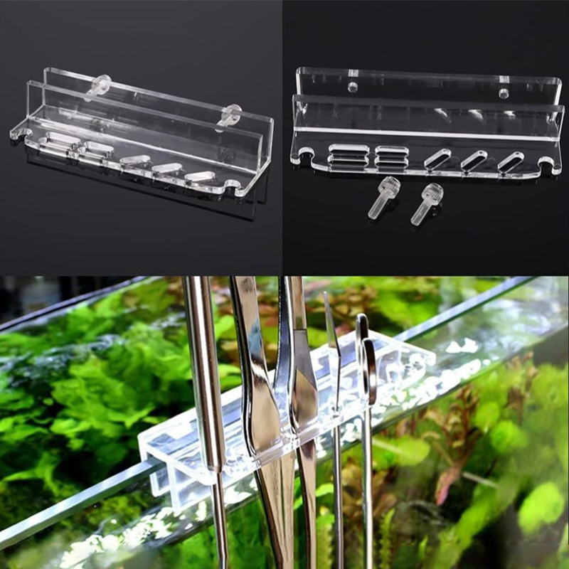 Aquarium Plant Utensils - Aquarium Pflanze Werkzeuge Lagerung Rack Acryl