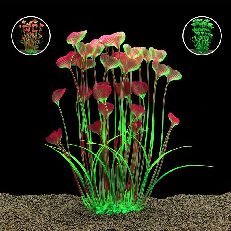 Non Planted Aquarium Fish - Künstliche Aquarienpflanzen, lebensechtes, lebendiges Design, ungiftig,