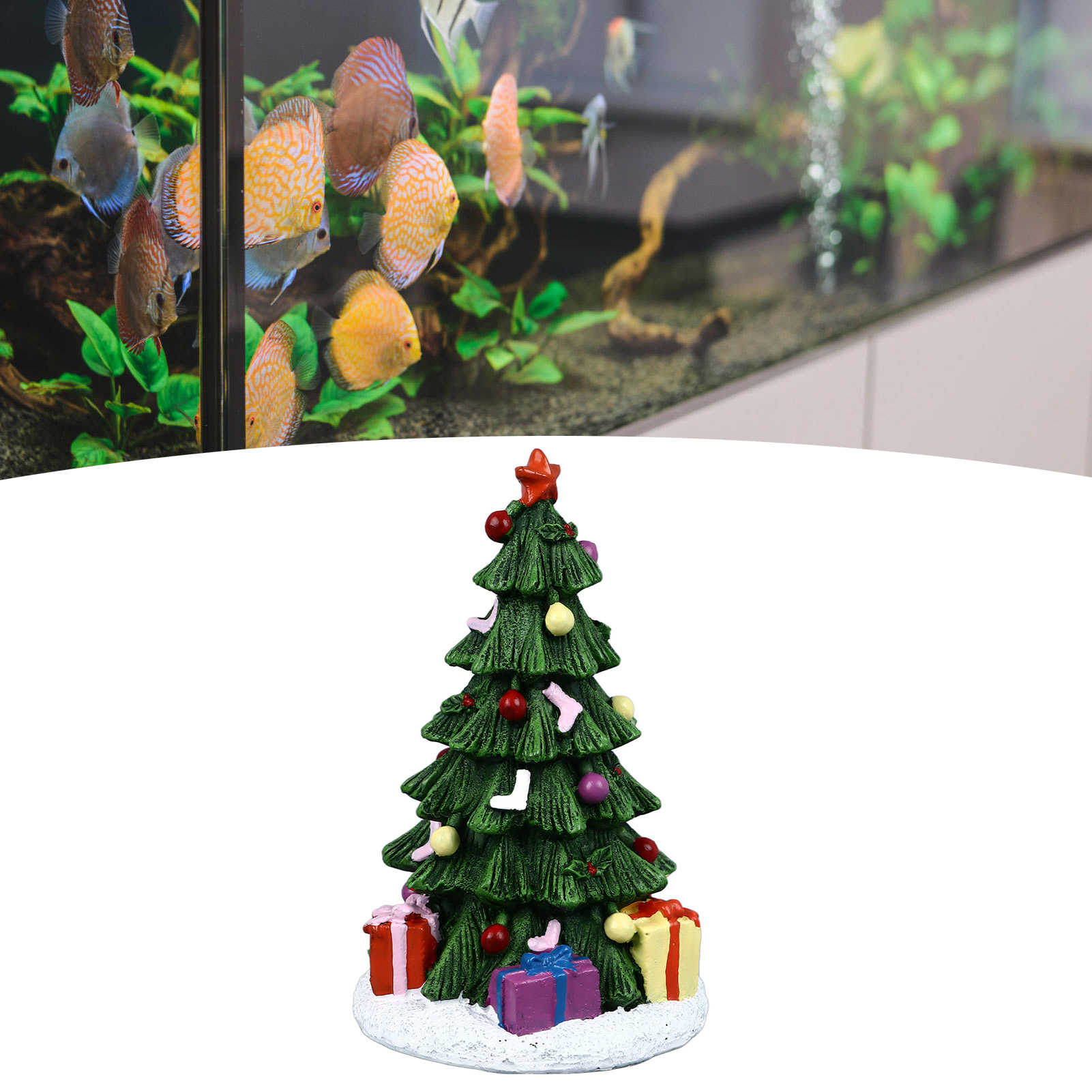 ZK20 Christmas Fish Tank Ornam – Aquarium Planted Tree Bewertung und Preis