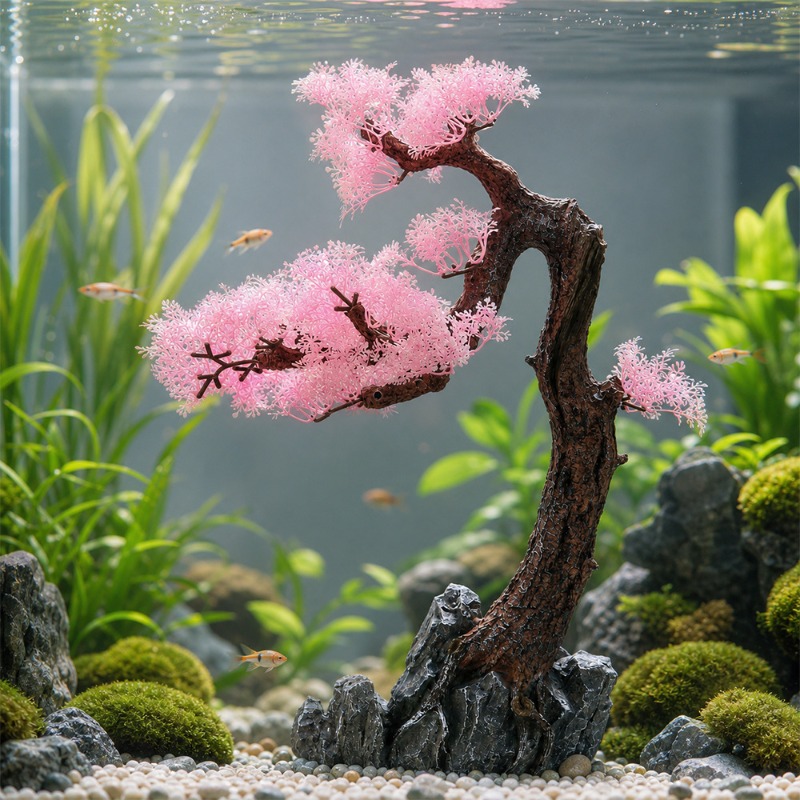 Harz-Kiefer, künstliches Wasse – Aquarium Planted Tree Bewertung und Preis