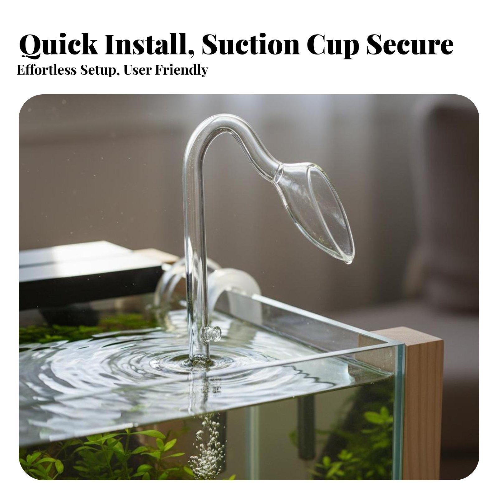 Glas-Lily-Pipe Aquarium-Oberfl – Aquarium Planted Tank Filter Bewertung und Preis