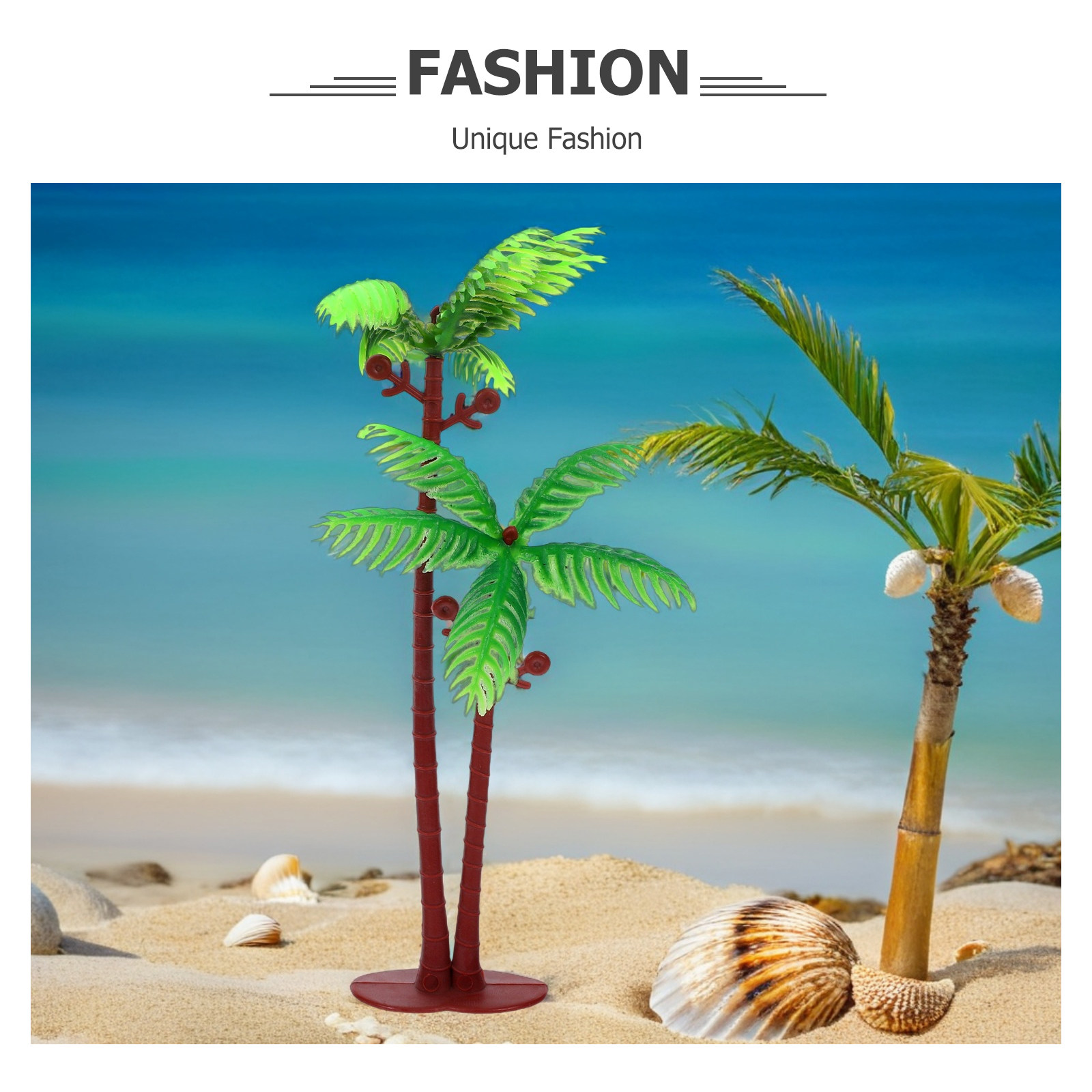 15 Stück Künstliche Kokospalme – Aquarium Planted Tree Bewertung und Preis
