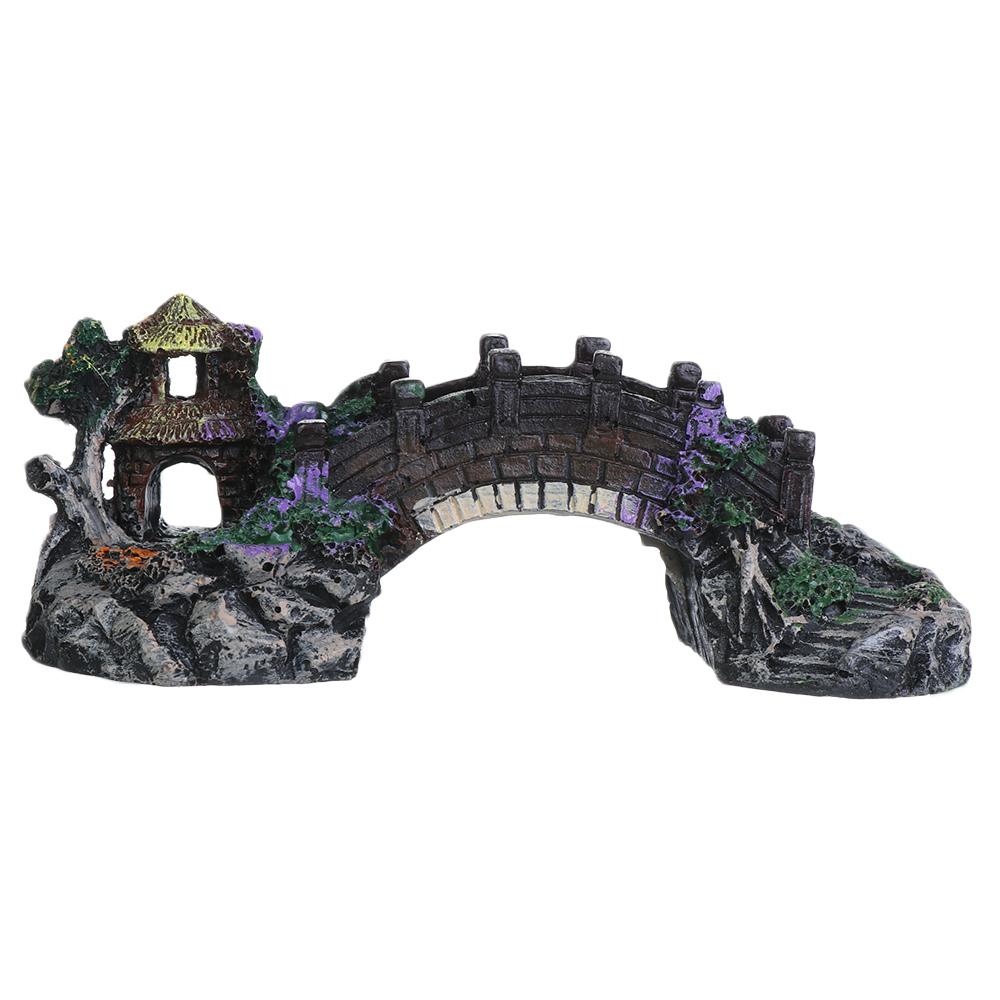 Künstliche Brücke aus Harz für – Aquarium Planted Tree Bewertung und Preis