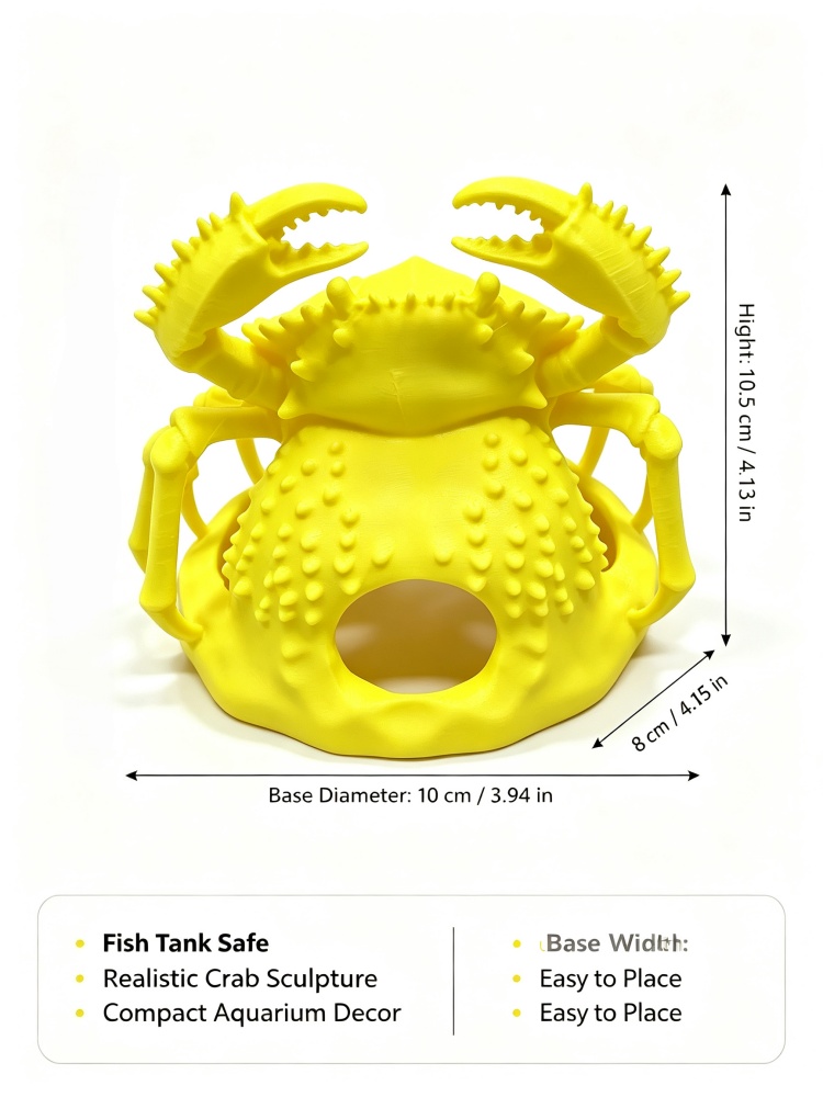 Krabbenförmige Aquariumdekorat – Non Planted Aquarium Fish Bewertung und Preis