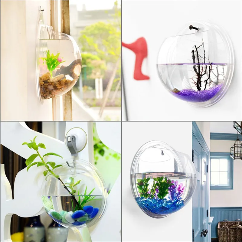 Transparent acryl hängen wand  – Aquarium Plant Grass Bewertung und Preis