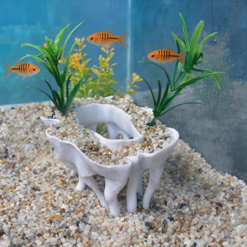 3D-gedruckte Aquarienpflanzen  – Aquarium Planted Tree Bewertung und Preis